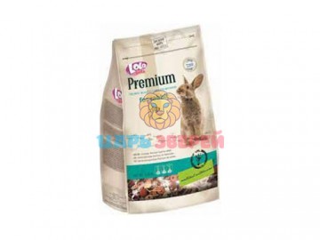 LoLo Pets (Ло-Ло Петс) - Premium, Полнорационный корм для кроликов, 900 г