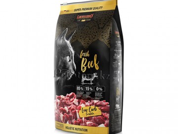 Leonardo (Леонардо) - Fresh Beef & Poultry Grain-Free, беззерновой корм для взрослых кошек с чувствительностью к зерновым, 4 кг
