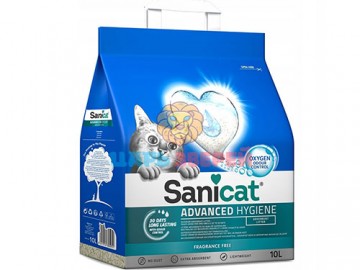 Sanicat (Саникэт) - Advanced Hygiene, Впитывающий наполнитель, 10 л