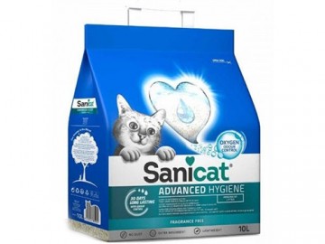Sanicat (Саникэт) - Advanced Hygiene, Впитывающий наполнитель, 10 л