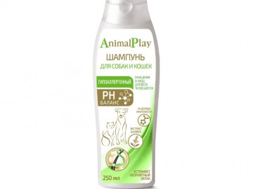 Animal Play (Энимал Плей) - Шампунь Гипоаллергенный для щенков и котят, 250 мл