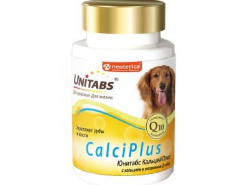 Unitabs (Юнитабс) - CalciPlus для укрепления зубов и костей, 100 таблеток