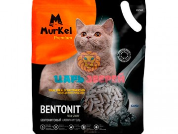 Murkel (Муркель) - ЭЛИТА Комкующийся наполнитель с активированным углем, 5 л (4 кг)