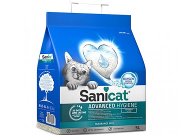 Sanicat (Саникэт) - Advanced Hygiene, Впитывающий наполнитель, 5 л