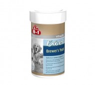 8in1 (8в1) - Excel Skin and Coat Brewers Yeast with Garlic, Пивные дрожжи, упаковка 1430 таблеток