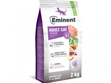 Eminent (Эминент) - Cat Adult - Chicken, Сухой корм для взрослых кошек со вкусом курицы, 2 кг