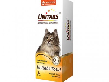 Unitabs (Юнитабс) - Total, Комплексные витамины для кошек, 20 мл