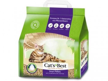 Cat's Best (Кэтс Бест) - Древесный комкующийся наполнитель gold, 5 л (2,5 кг)