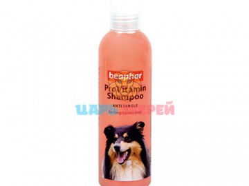 Beaphar (Беафар) -  Pro Vitamin Shampoo Pink/Anti Tangle,  Шампунь от колтунов для собак, 250 мл