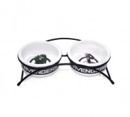 Triol (Триол) - Disney, Миска двойная керамическая на подставке Marvel Мстители, 2 х 250 мл