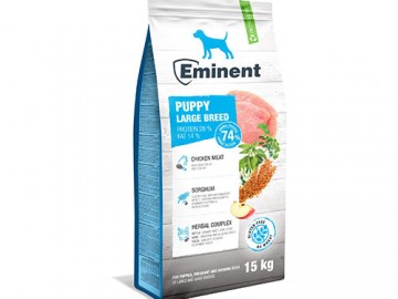 Eminent (Эминент) - Puppy Large Breed 28/14, Сухой корм для щенков крупных пород, 15 кг