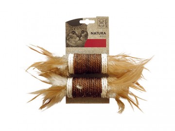 M-Pets (М-петс) - Natura Rolls, Маракасы для кошек, 24 х 4,5 см