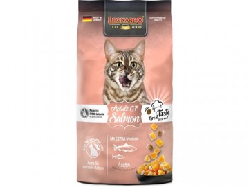 Leonardo (Леонардо) - Adult Grain Free Salmon, Беззерновой корм для взрослых кошек со свежим лососем, 1,8 кг