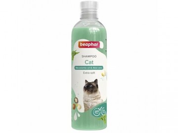 Beaphar (Беафар) - Shampoo Cat, Шампунь для кошек Экстрамягкий с экстрактами макадамии и алое вера, 250 мл