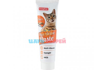 Beaphar (Беафар) - Duo Active Paste, Мультивитаминная паста для кошек, 100 г