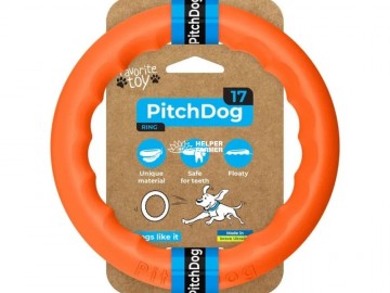 COLLAR (Коллар) - Кольцо для апортировки PitchDog, 17 см, оранжевый