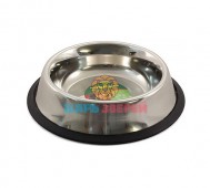 Triol (Триол) - Миска металлическая на резинке для кошек и собак, 2,6 л
