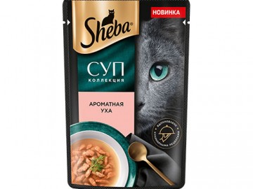Sheba (Шеба) - Суп коллекция, Влажный корм для кошек, суп с форелью, пауч 70 г