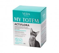 VEDA (ВЕДА) - MY TOTEM ACTIFLORA (АКТИФЛОРА), Cинбиотический комплекс для кошек, 1 г