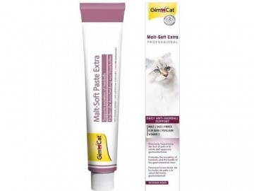 GimCat (ДжимКэт) - Malt-Soft Extra, Паста для вывода шерсти для кошек, 100 г