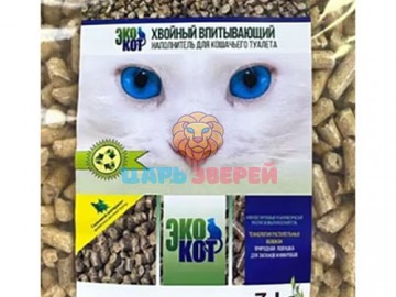Эко Кот - Хвойный наполнитель, 7 л