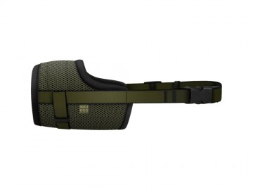 COLLAR (Коллар) - WAUDOG PRO, Намордник из сетки для собак, размер S, обхват 14-20 см, хаки
