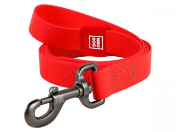 WAUDOG (Ваудог) - Waterproof, Поводок для собак, водостойкий, ш 15 мм, дл 183 см, красный