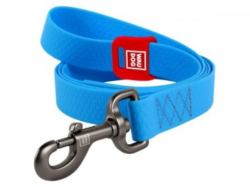 WAUDOG (Ваудог) - Waterproof, Поводок для собак, водостойкий, ш 15 мм, дл 305 см, голубой