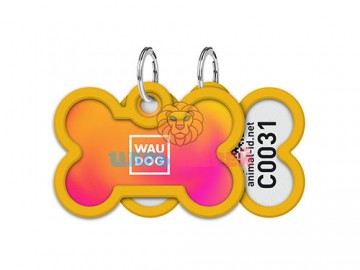 WAUDOG (Ваудог) - Smart ID, Адресник металлический с QR паспортом, рисунок 