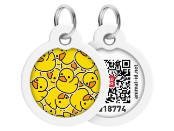 WAUDOG (Ваудог) - Smart ID, Адресник металлический с QR паспортом, рисунок 