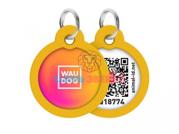 WAUDOG (Ваудог) - Smart ID, Адресник металлический с QR паспортом, рисунок 