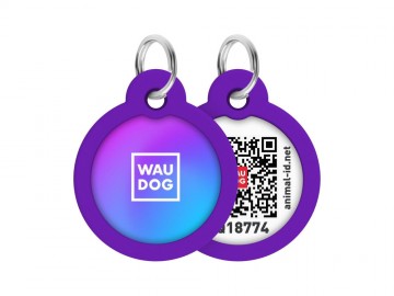 WAUDOG (Ваудог) - Smart ID, Адресник металлический с QR паспортом, рисунок 