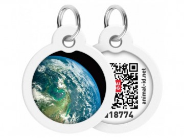 WAUDOG (Ваудог) - Smart ID, Адресник металлический с QR паспортом, рисунок 