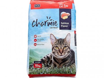 Charmie (Чарми) - Сухой корм для взрослых кошек со вкусом лосося, 10 кг
