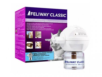 Feliway Classic (Феливей Классик) - Успокаивающий Диффузор+флакон для кошек, 48 мл