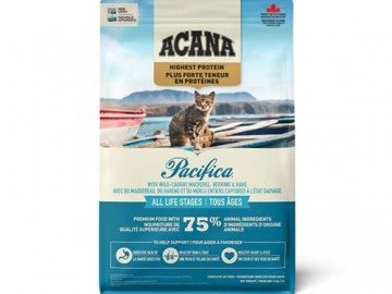 Acana (Акана) - Pacifica, Беззерновой корм для кошек и котят всех пород, с рыбой, 1,8 кг
