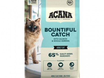 Acana (Акана) - Bountiful Catch, Беззерновой корм для кошек всех пород, с рыбой, 1,8 кг