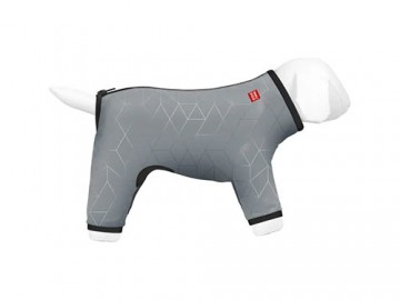 COLLAR (Коллар) - WAUDOG Clothes, Ветровка для собак светоотражающая, M45, B 55-60 см, C 37-40 см