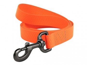 COLLAR (Коллар) - WAUDOG Waterproof, Поводок для собак, водостойкий, ш 15 мм, дл 305 см, оранжевый