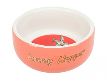 Trixie (Трикси) - Honey & Hopper, Миска керамическая для грызунов, 250 мл/ø 11 см