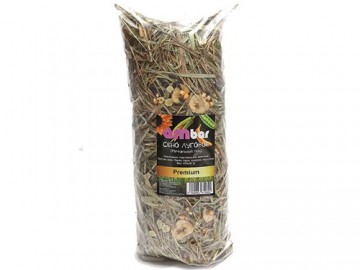AmbarAltai (АмбарАлтай) - Сено луговое с горошком, кукурузой, бананом, 400 г
