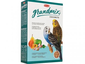 GrandMix (ГрандМикс) - Cocorite, Корм комплексный для волнистых попугаев, 400 г