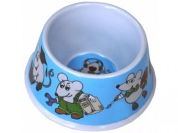 №1 - Миска меламиновая для грызунов, 8,5 см, 60 мл