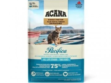 Acana (Акана) - Pacifica, Беззерновой корм для кошек и котят всех пород, с рыбой, 4,5 кг