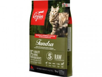 Orijen (Ориджен) - Tundra Cat, Беззерновой корм для котят и кошек всех пород, 1,8 кг
