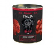 Fitmin (Фитмин) - For Life Beef, Влажный корм для собак со вкусом говядины, банка 800 г