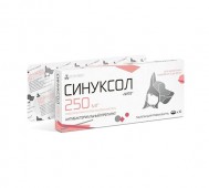 Nita-Farm (Нита-Фарм) - Синуксол, Антибактериальный препарат для кошек и собак, 250 мг, 10 таблеток