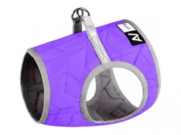 COLLAR (Коллар) - AIRYVEST ONE, Шлейка мягкая для собак, S1, обхват шеи 29-31 см, ог 40-45 см, фиолетовый