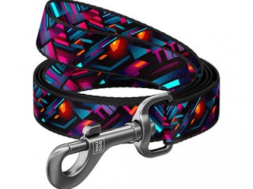COLLAR (Коллар) - WAUDOG Nylon, Поводок нейлоновый рисунок 