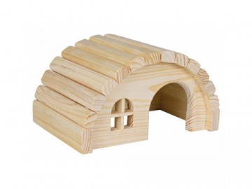 Trixie (Трикси) - Деревянный домик для грызунов, 19 × 11 × 13 см